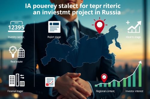 Диаграмма критериев отбора инвестиционного проекта